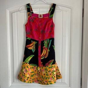FARM Rio Colorful Tropical Mini Dress